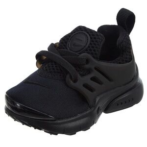 Nike Presto All-Black Toddle Elastic Lace Slip-On Sneakers